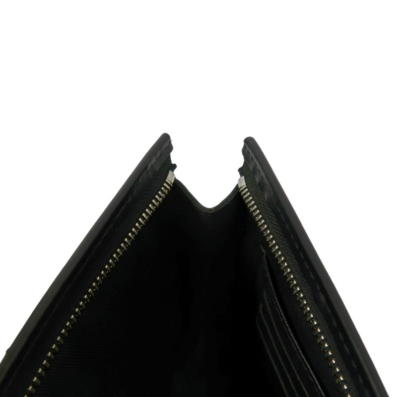 LOUIS VUITTON Pochette Toilette, Second Bag, Pouch, Monogram, Brown, Damier Ebene PVC, Toiletry Pouch, Clutch
