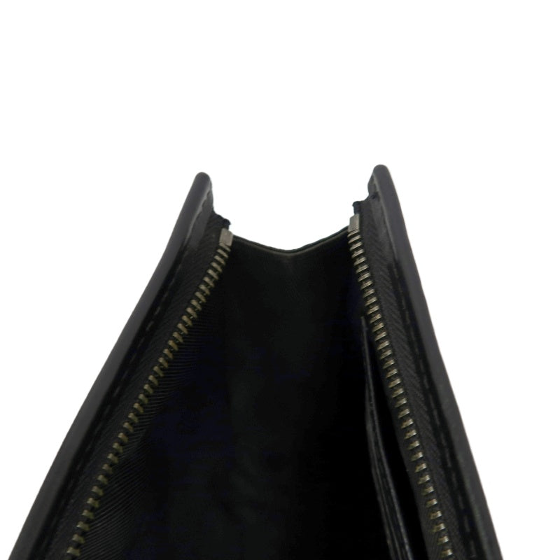 LOUIS VUITTON Pochette Toilette, Second Bag, Pouch, Monogram, Brown, Damier Ebene PVC, Toiletry Bag, Clutch