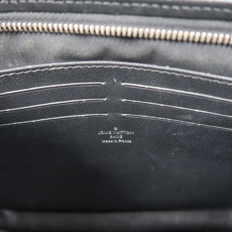LOUIS VUITTON Pochette Toilette, Second Bag, Pouch, Monogram, Brown, Damier Ebene PVC, Toiletry Bag, Clutch