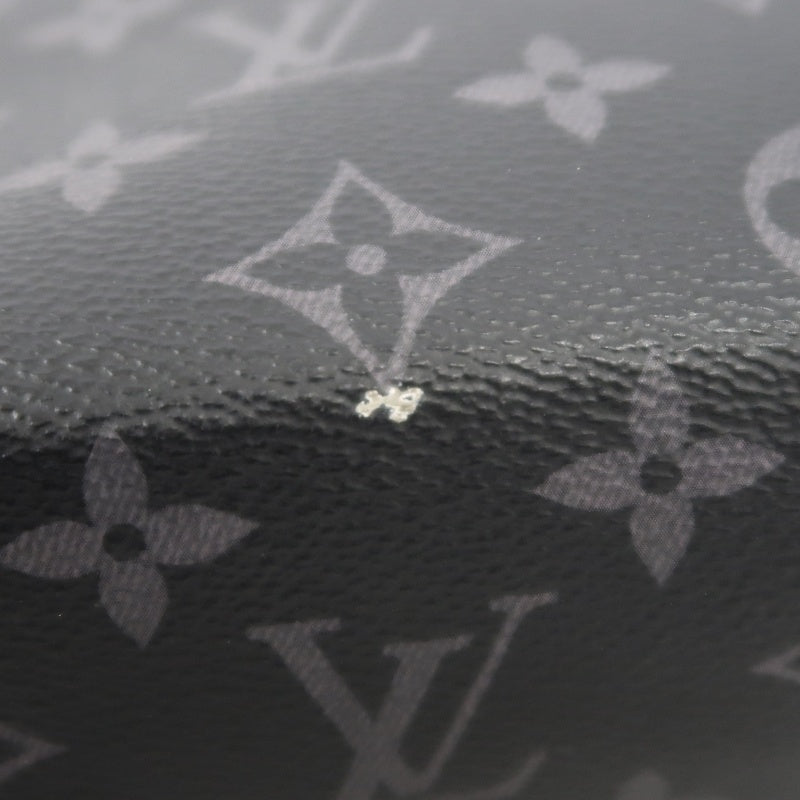 LOUIS VUITTON Pochette Toilette, Monogram Brown Damier Ebene PVC, Toiletry Pouch, Clutch, Second Bag