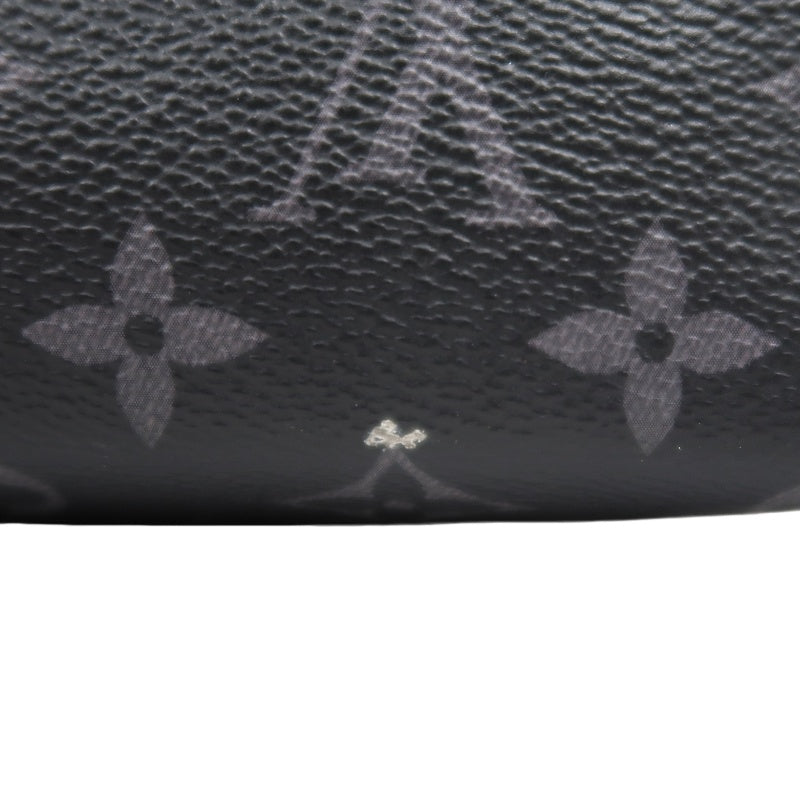 LOUIS VUITTON Pochette Toilette, Monogram Brown Damier Ebene PVC, Toiletry Pouch, Clutch, Second Bag