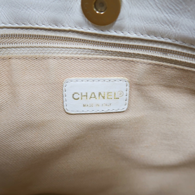 CHANEL Shoulder Bag, Canvas, Black, White, Silver Hardware, Black Canvas Logo Underarm Bag
