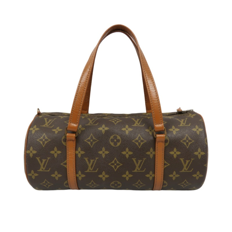 LOUIS VUITTON Papillon Handbag, Monogram Brown, LV Monogram PVC, Papillon Bag, Tote Bag
