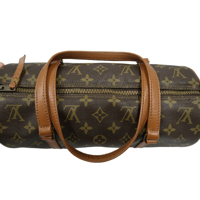 LOUIS VUITTON Papillon Handbag, Monogram Brown, LV Monogram PVC, Papillon Bag, Tote Bag