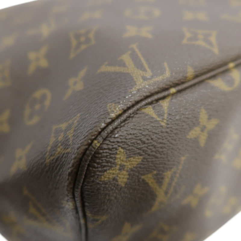 LOUIS VUITTON Neverfull MM Monogram Canvas Tote Bag Brown Shoulder Bag