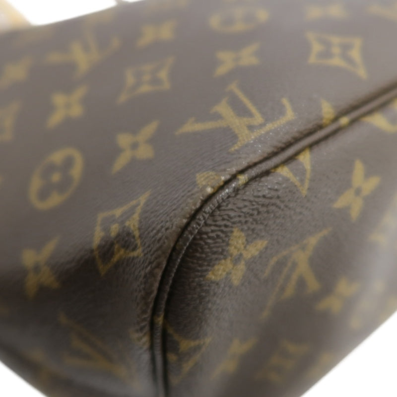 LOUIS VUITTON Neverfull MM Monogram Canvas Tote Bag Brown Shoulder Bag