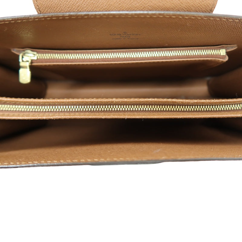 LOUIS VUITTON Monogram Courcel Shoulder Bag Pvc Brown