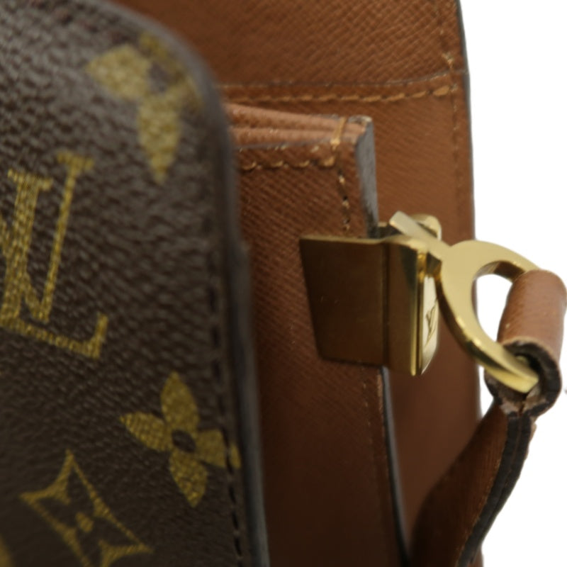 LOUIS VUITTON Monogram Courcel Shoulder Bag Pvc Brown