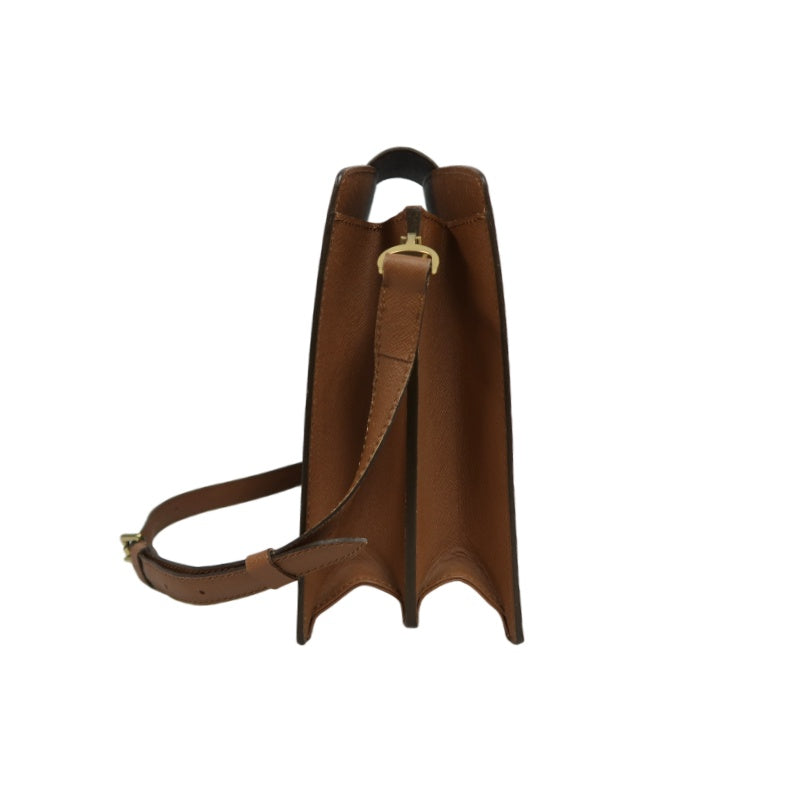 LOUIS VUITTON Monogram Courcel Shoulder Bag Pvc Brown