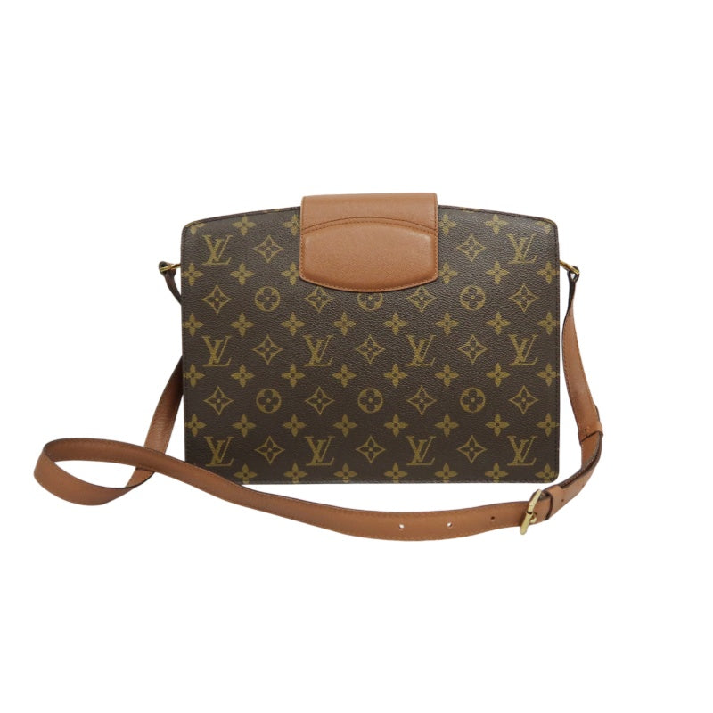 LOUIS VUITTON Monogram Courcel Shoulder Bag Pvc Brown
