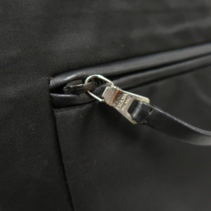PRADA Nylon Tote Shoulder Bag Black
