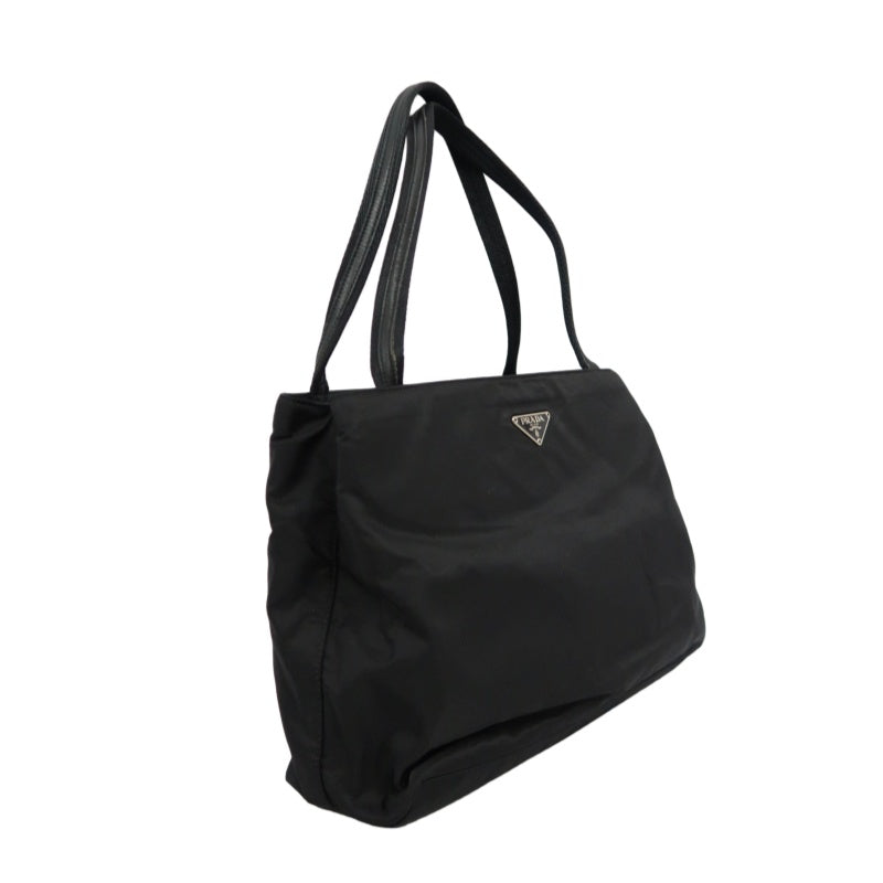 PRADA Nylon Tote Shoulder Bag Black
