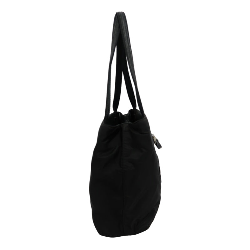 PRADA Nylon Tote Shoulder Bag Black