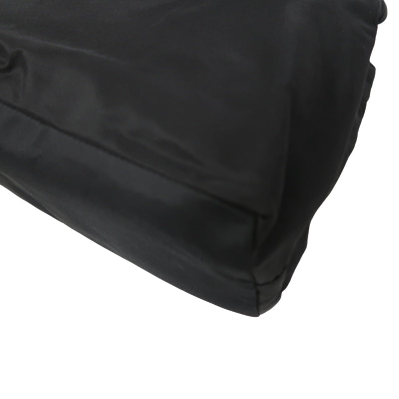 PRADA Nylon Tote Shoulder Bag Black