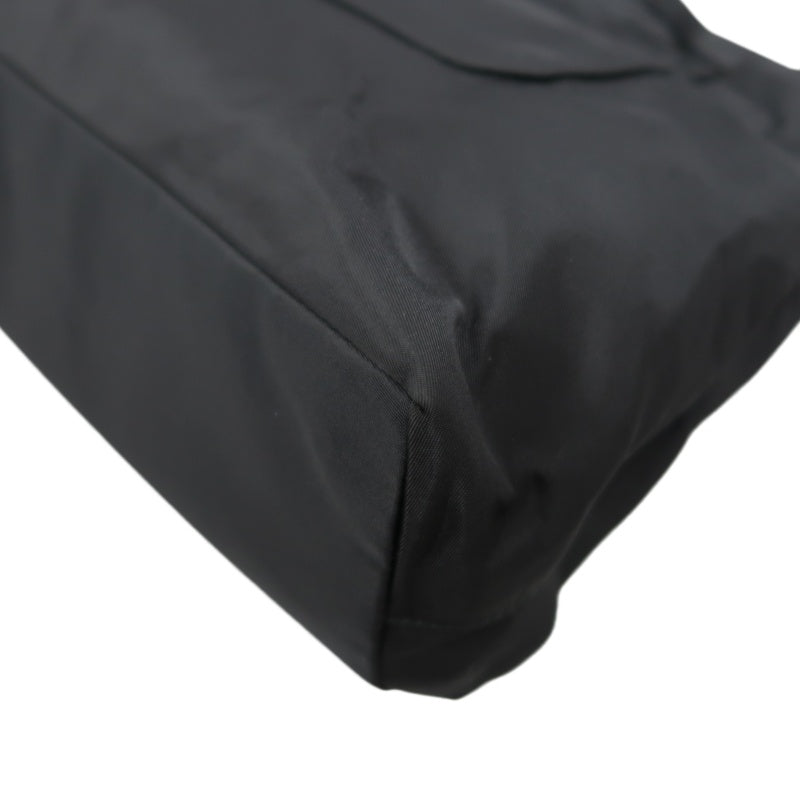 PRADA Nylon Tote Shoulder Bag Black