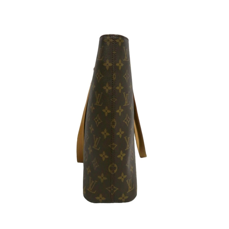 LOUIS VUITTON Luco Monogram Canvas Tote Bag Brown Shoulder Bag