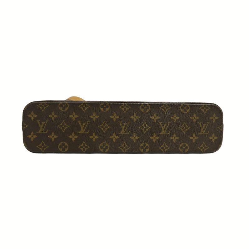 LOUIS VUITTON Luco Monogram Canvas Tote Bag Brown Shoulder Bag