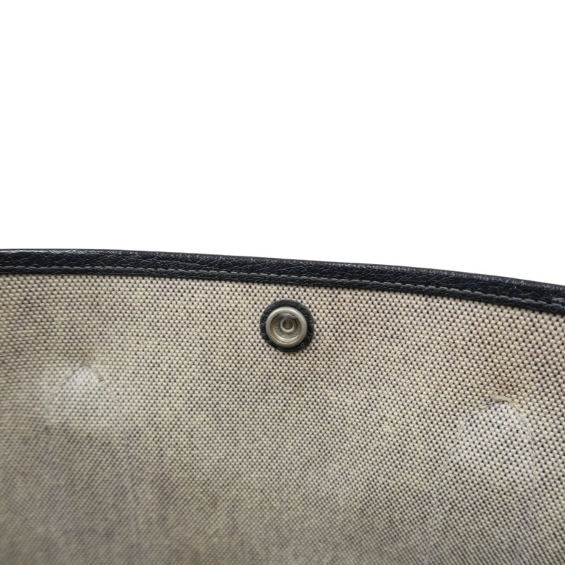 HERMES Garden Party PM Tote Handbag Canvas Beige