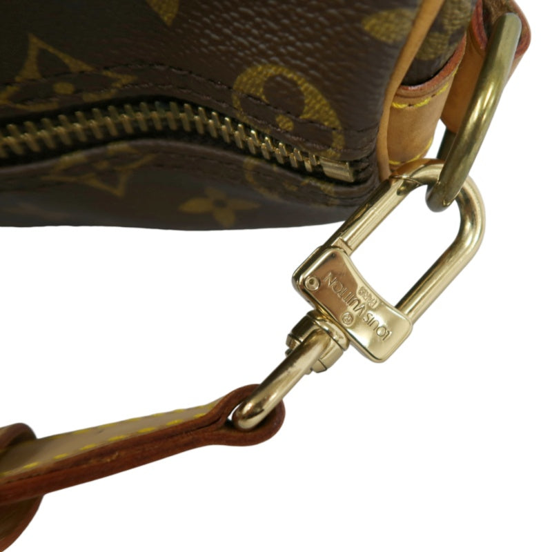 LOUIS VUITTON Monogram Keepall Bandoulière 50 Boston Travel Bag Pvc Brown With Shoulder Strap, Name Tag And Lock