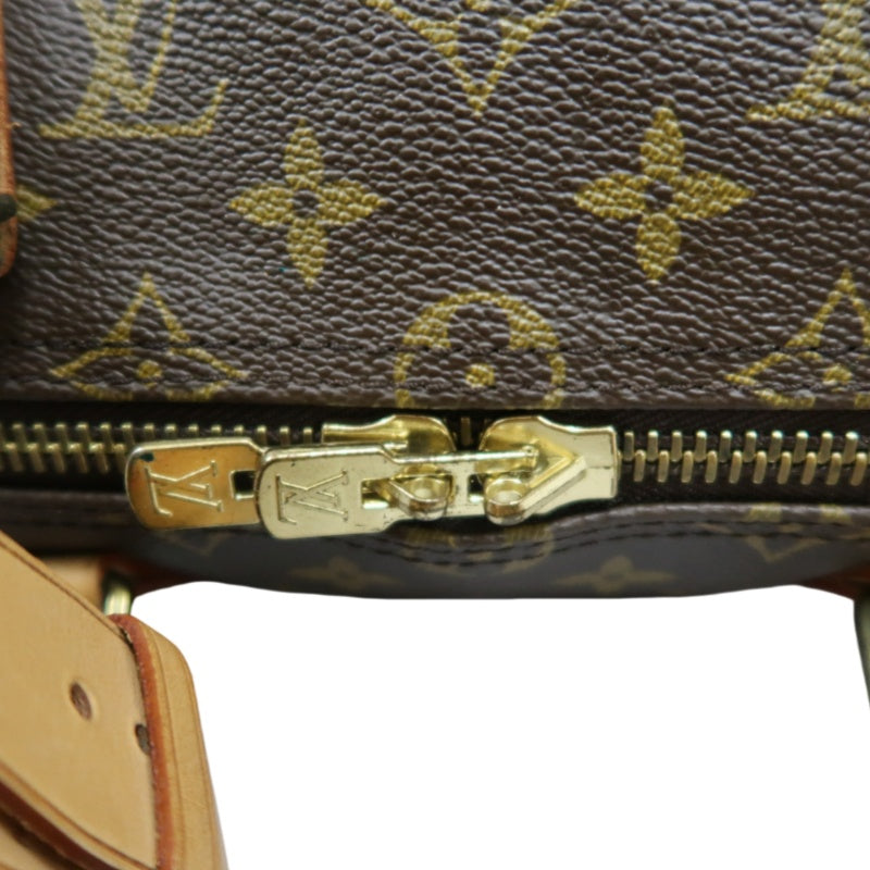 LOUIS VUITTON Monogram Keepall Bandoulière 50 Boston Travel Bag Pvc Brown With Shoulder Strap, Name Tag And Lock