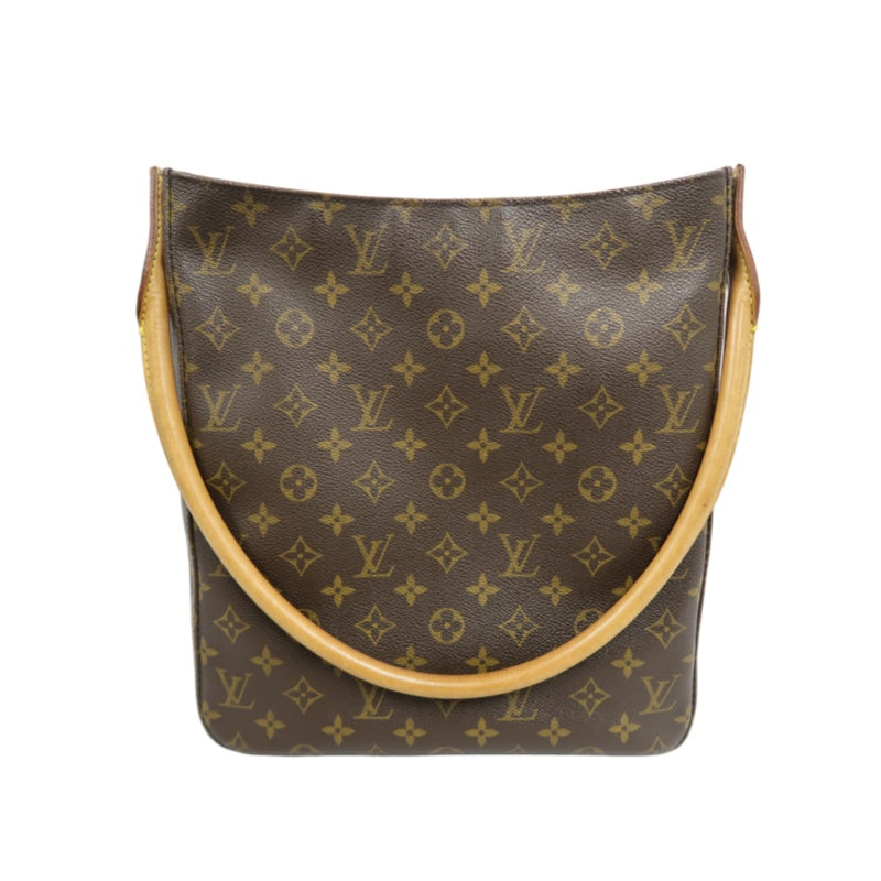 LOUIS VUITTON Looping GM Monogram Canvas Brown Shoulder Bag