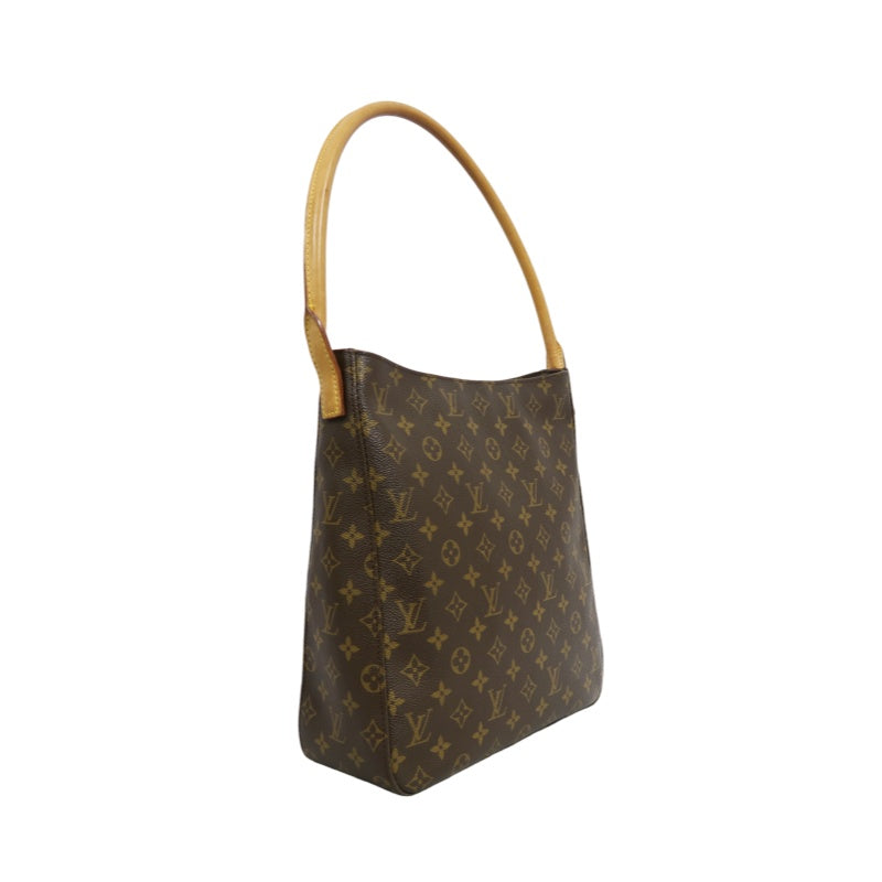 LOUIS VUITTON Looping GM Monogram Canvas Brown Shoulder Bag