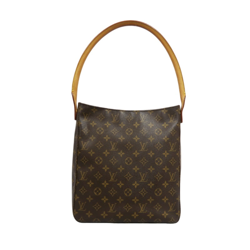LOUIS VUITTON Looping GM Monogram Canvas Brown Shoulder Bag