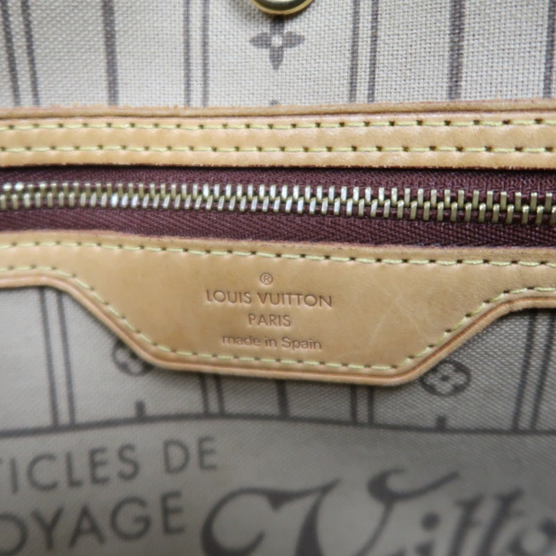 LOUIS VUITTON Neverfull MM Monogram Canvas Tote Bag Brown Shoulder Bag