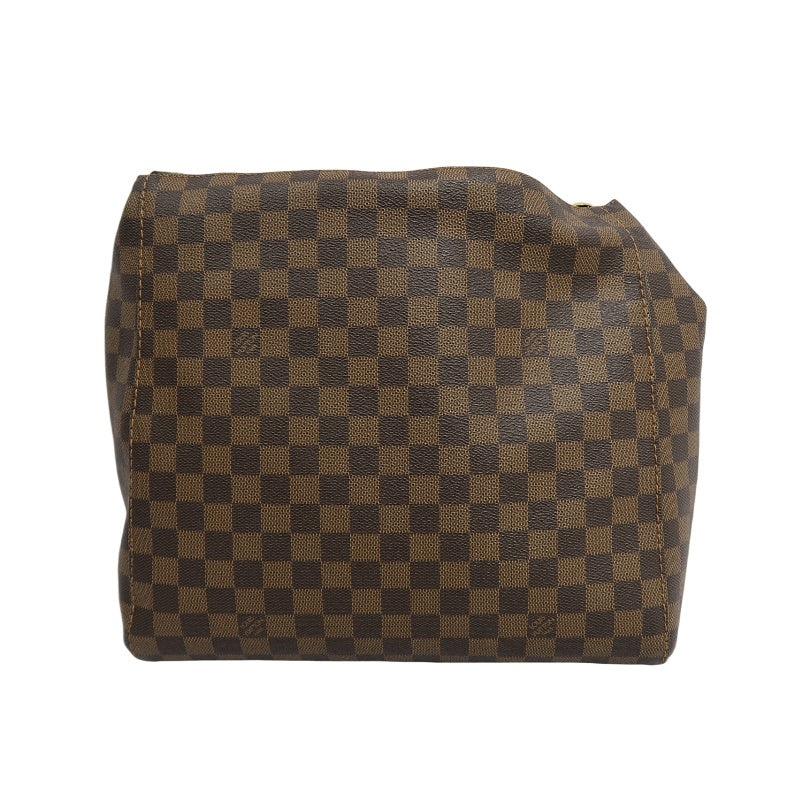LOUIS VUITTON Damier Portobello Tote Bag PVC Brown Gold Hardware