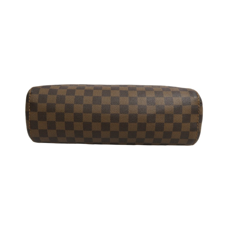 LOUIS VUITTON Damier Portobello Tote Bag PVC Brown Gold Hardware