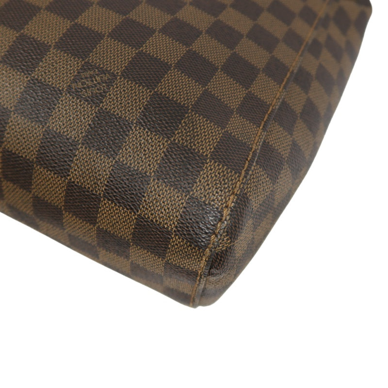 LOUIS VUITTON Damier Portobello Tote Bag PVC Brown Gold Hardware