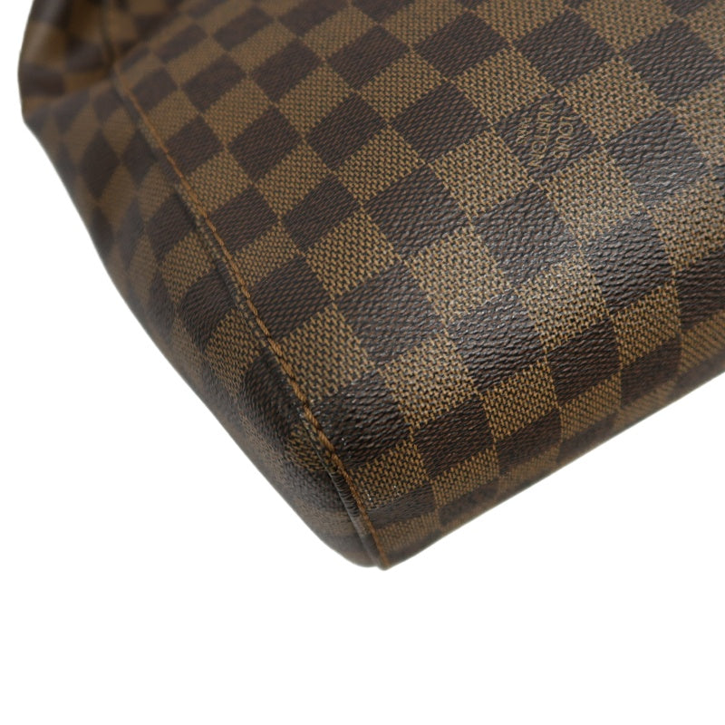 LOUIS VUITTON Damier Portobello Tote Bag PVC Brown Gold Hardware