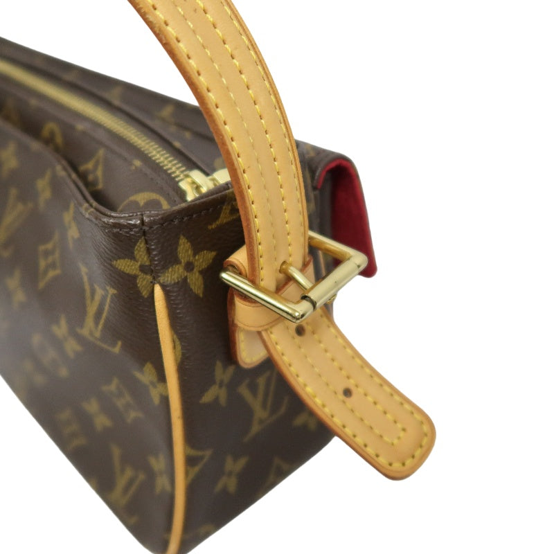 LOUIS VUITTON Monogram Viva Cite MM Handbag PVC Brown