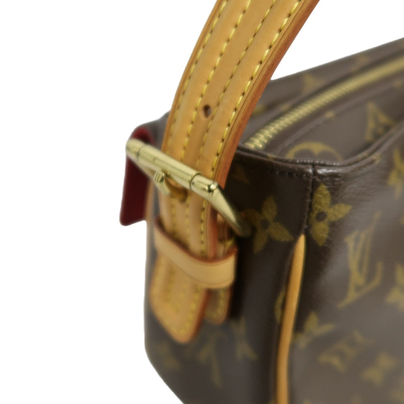 LOUIS VUITTON Monogram Viva Cite MM Handbag PVC Brown