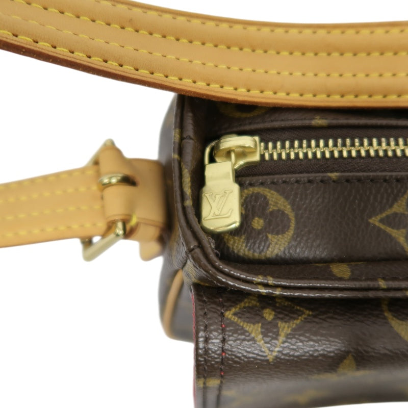 LOUIS VUITTON Monogram Viva Cite MM Handbag PVC Brown