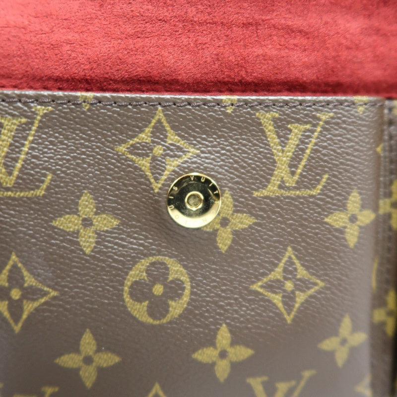 LOUIS VUITTON Monogram Viva Cite MM Handbag PVC Brown
