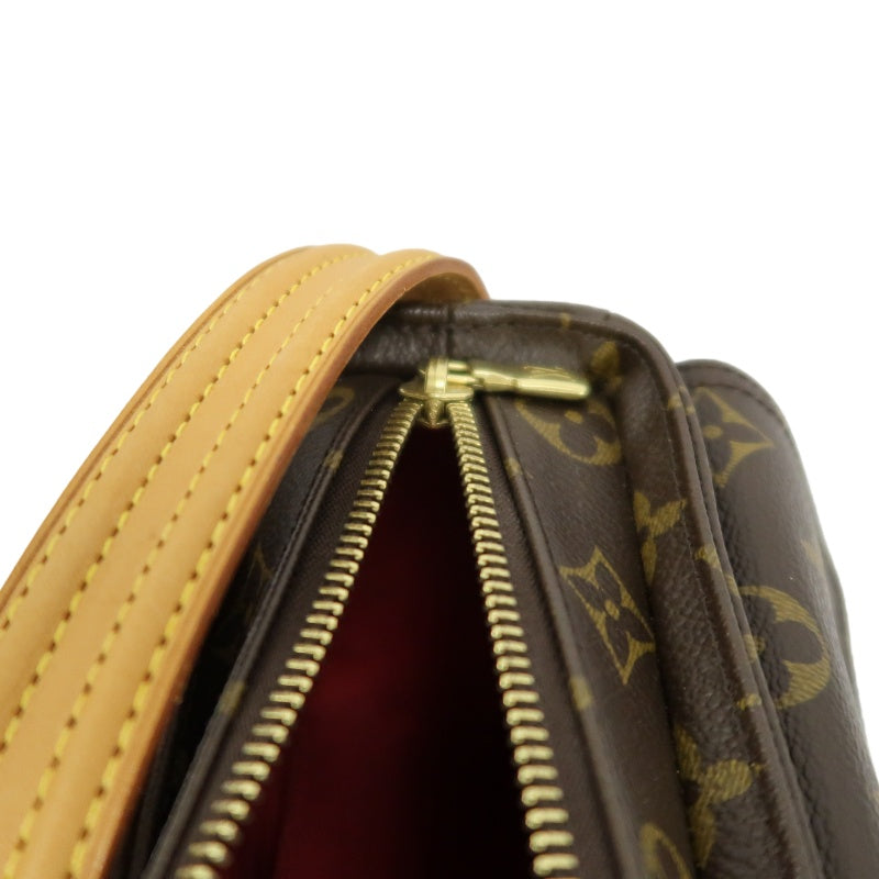 LOUIS VUITTON Monogram Viva Cite MM Handbag PVC Brown