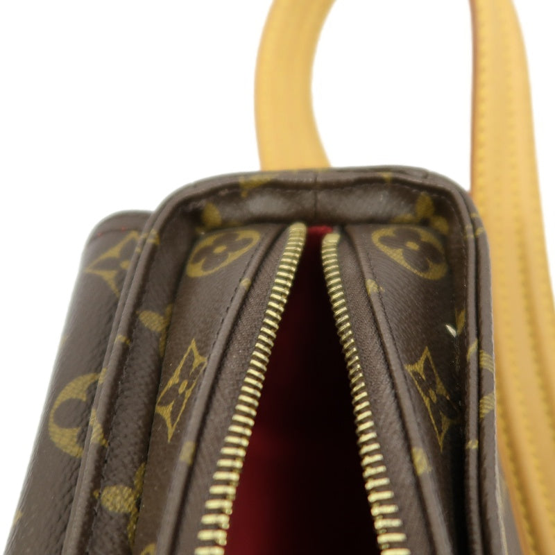 LOUIS VUITTON Monogram Viva Cite MM Handbag PVC Brown