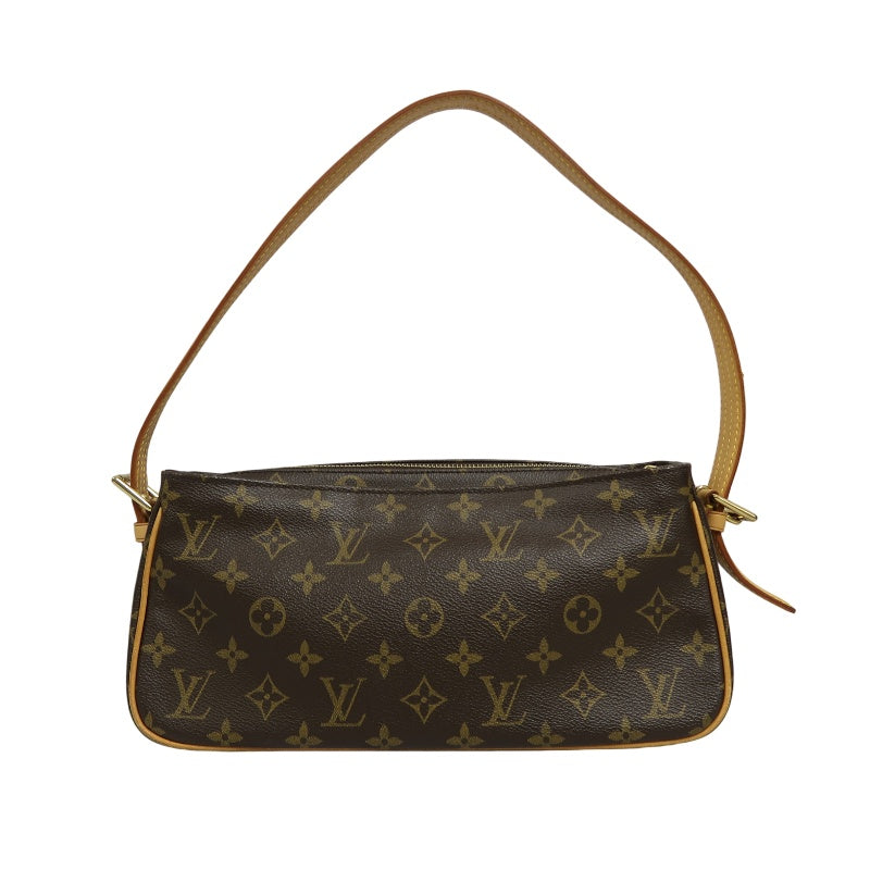 LOUIS VUITTON Monogram Viva Cite MM Handbag PVC Brown