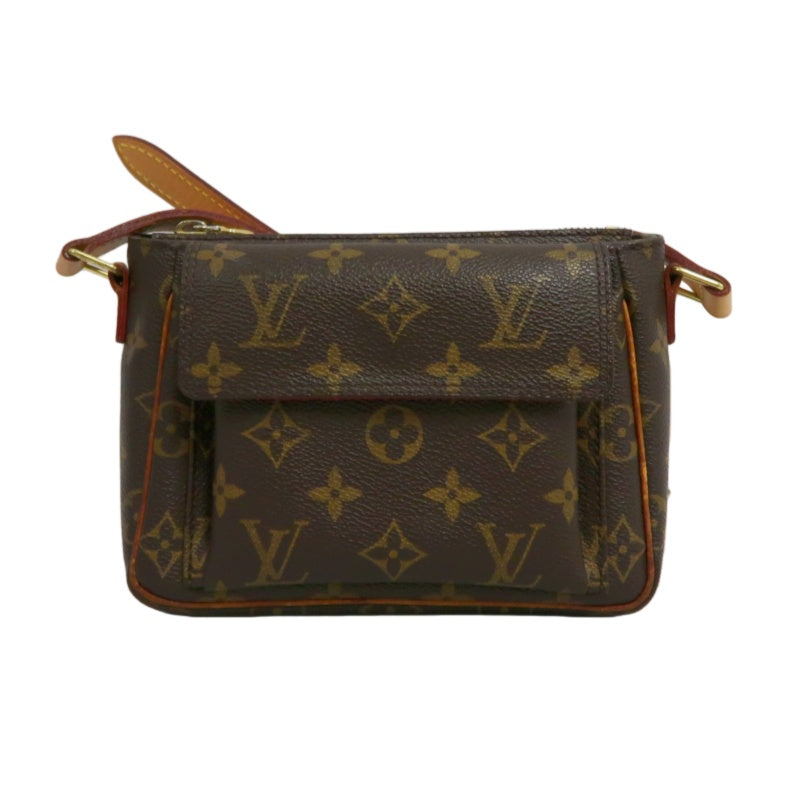 LOUIS VUITTON Monogram Viva Cite PM Shoulder Bag PVC Brown