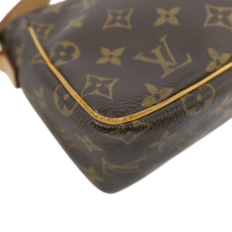 LOUIS VUITTON Monogram Viva Cite PM Shoulder Bag PVC Brown