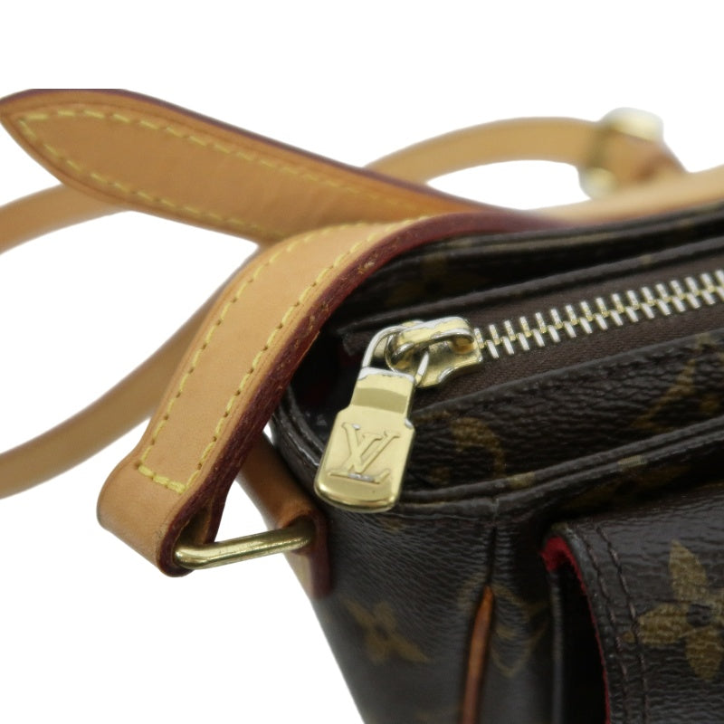 LOUIS VUITTON Monogram Viva Cite PM Shoulder Bag PVC Brown