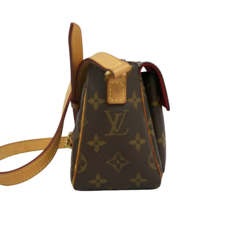 LOUIS VUITTON Monogram Viva Cite PM Shoulder Bag PVC Brown