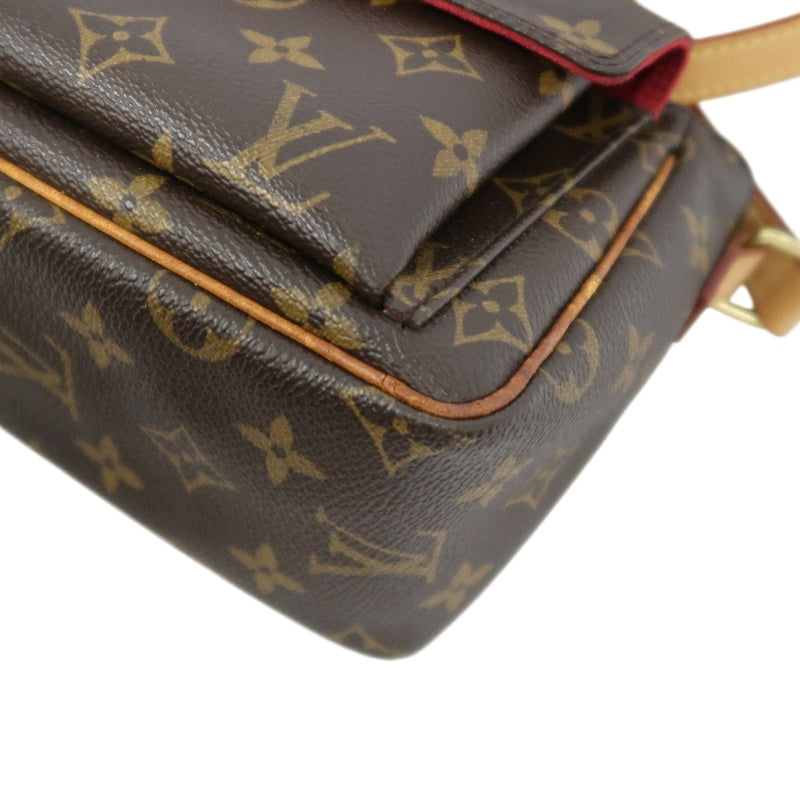 LOUIS VUITTON Monogram Viva Cite PM Shoulder Bag PVC Brown