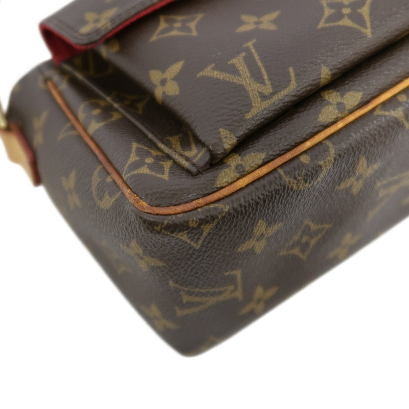 LOUIS VUITTON Monogram Viva Cite PM Shoulder Bag PVC Brown
