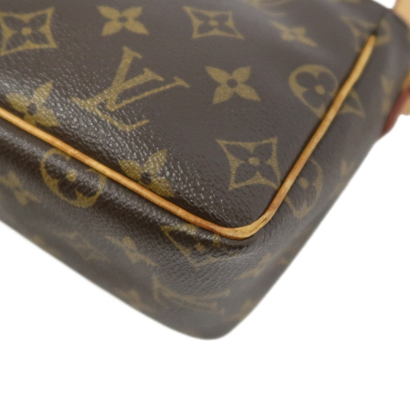 LOUIS VUITTON Monogram Viva Cite PM Shoulder Bag PVC Brown