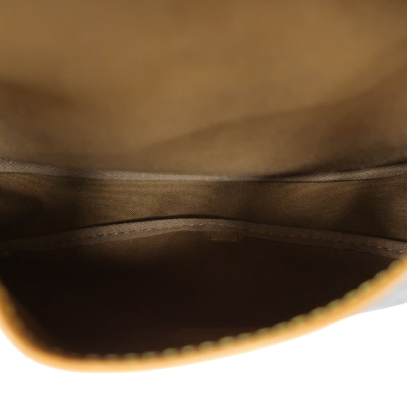 LOUIS VUITTON Monogram Saumur 30 Shoulder Bag Pvc Brown