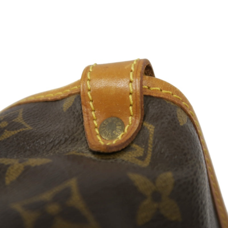 LOUIS VUITTON Monogram Saumur 30 Shoulder Bag Pvc Brown