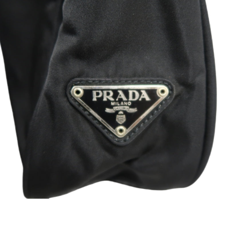 PRADA One-Shoulder Bag Black Nylon