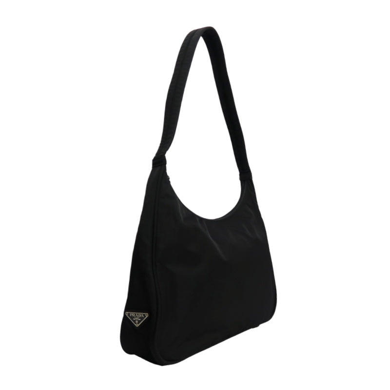 PRADA One-Shoulder Bag Black Nylon